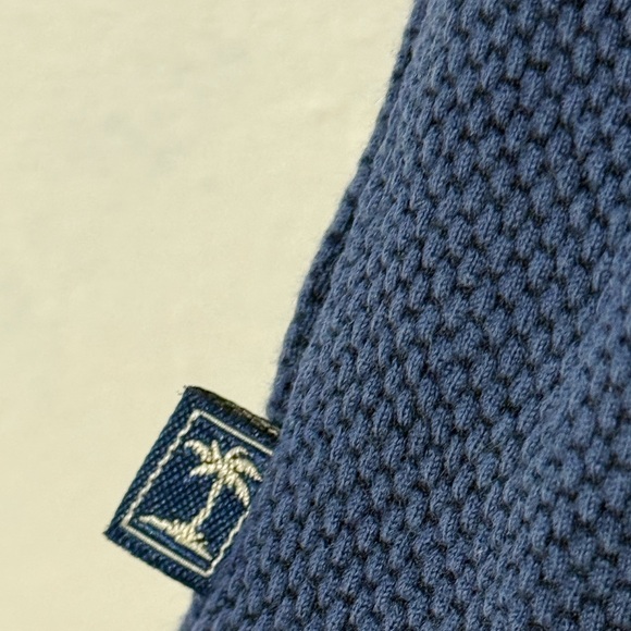 Tommy Bahama Navy Polo Shirt for Men silk blend - Picture 3 of 7